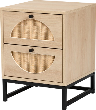 Foch Light Brown Nightstand