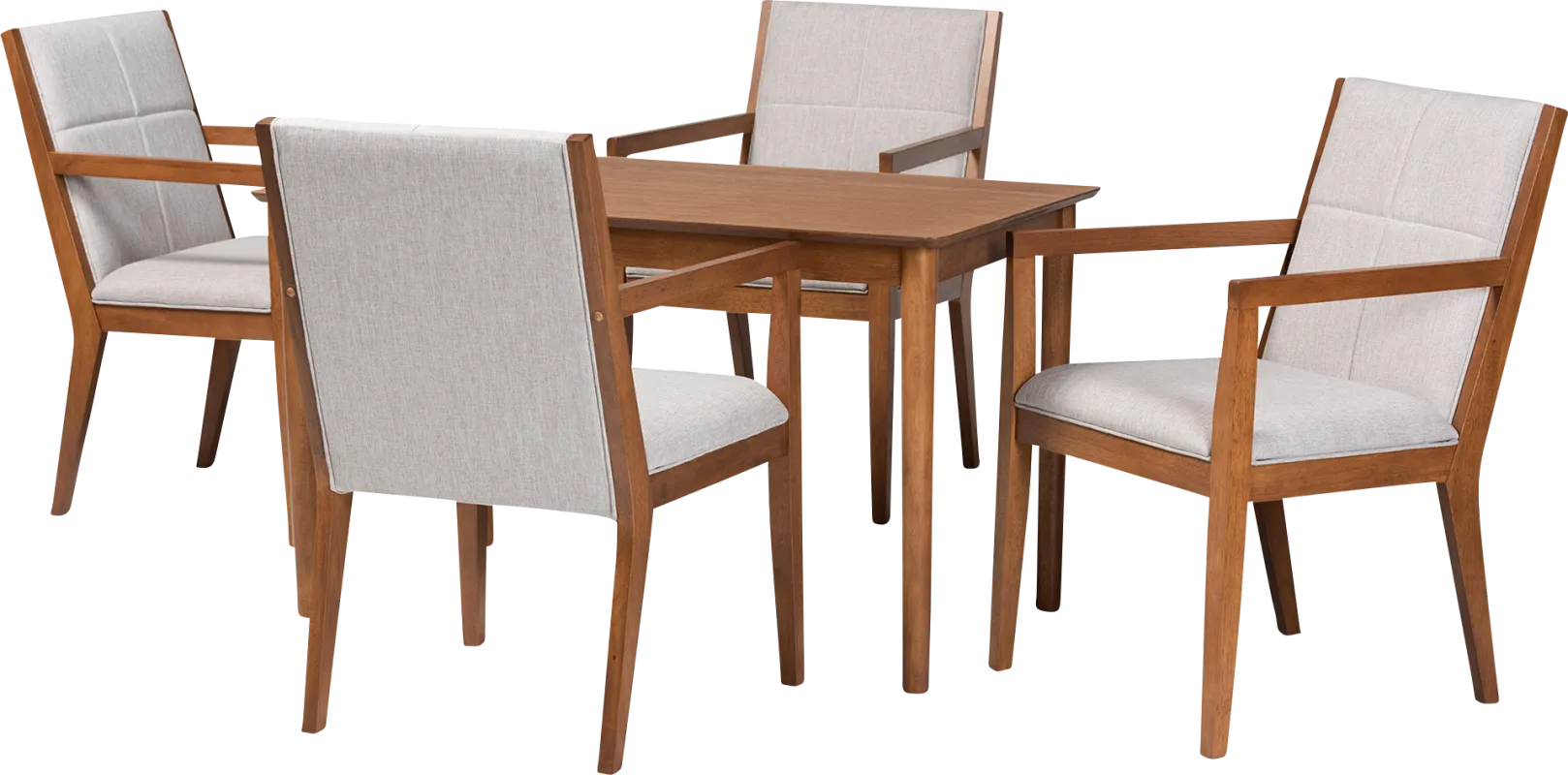Vanehu Beige 5 Pc Dining Set