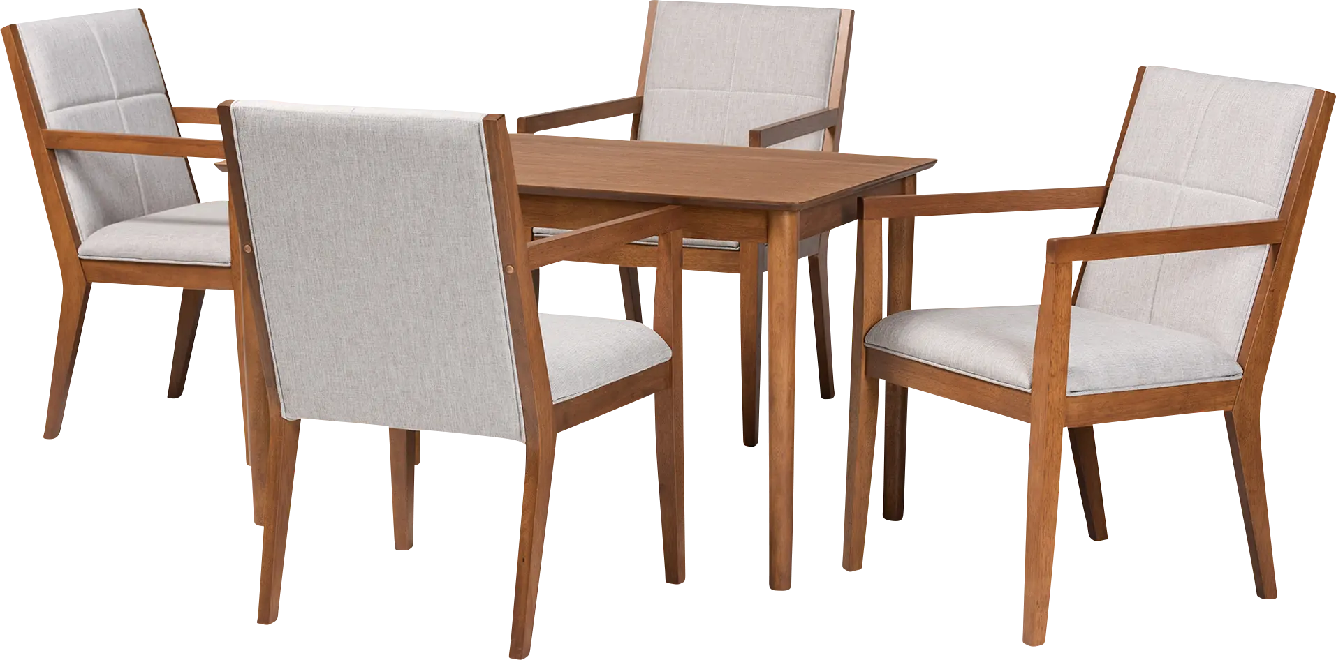 Vanehu Beige 5 Pc Dining Set
