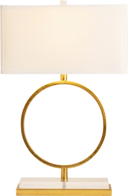 Kimball Post Gold Lamp