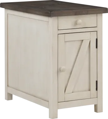 Hoege Cream Side Table