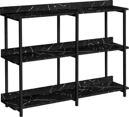 Zinke Black Console Table