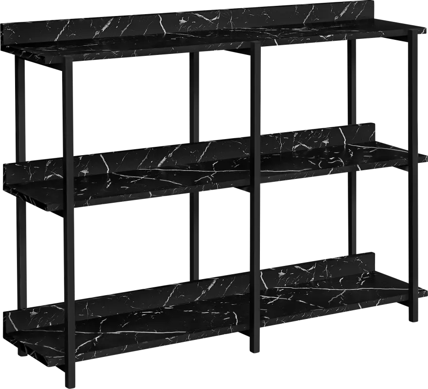 Zinke Black Console Table