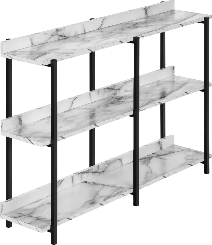 Zinke White Console Table