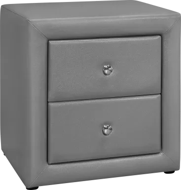 Stomner Gray Nightstand