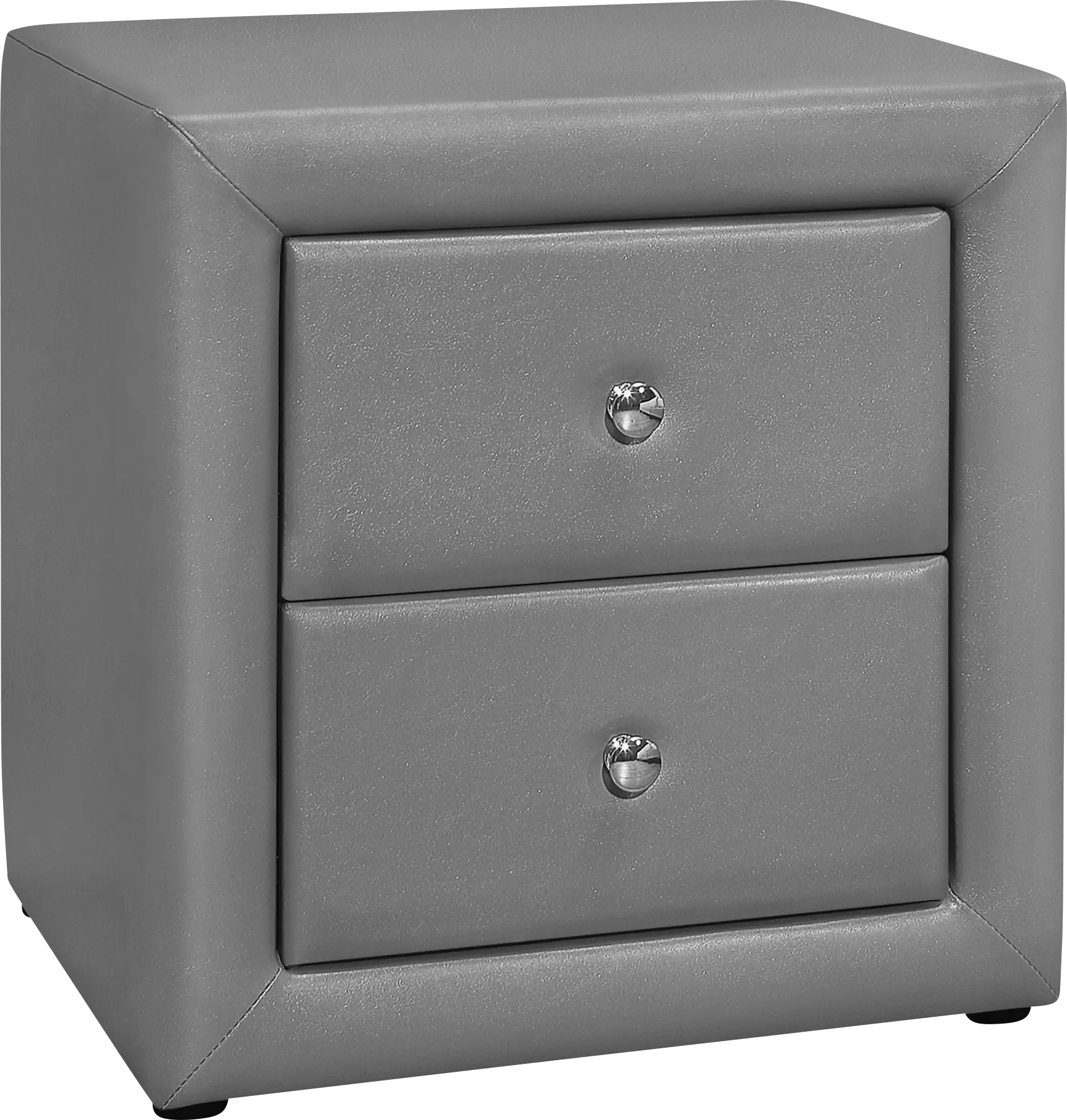 Stomner Gray Nightstand - Image 1