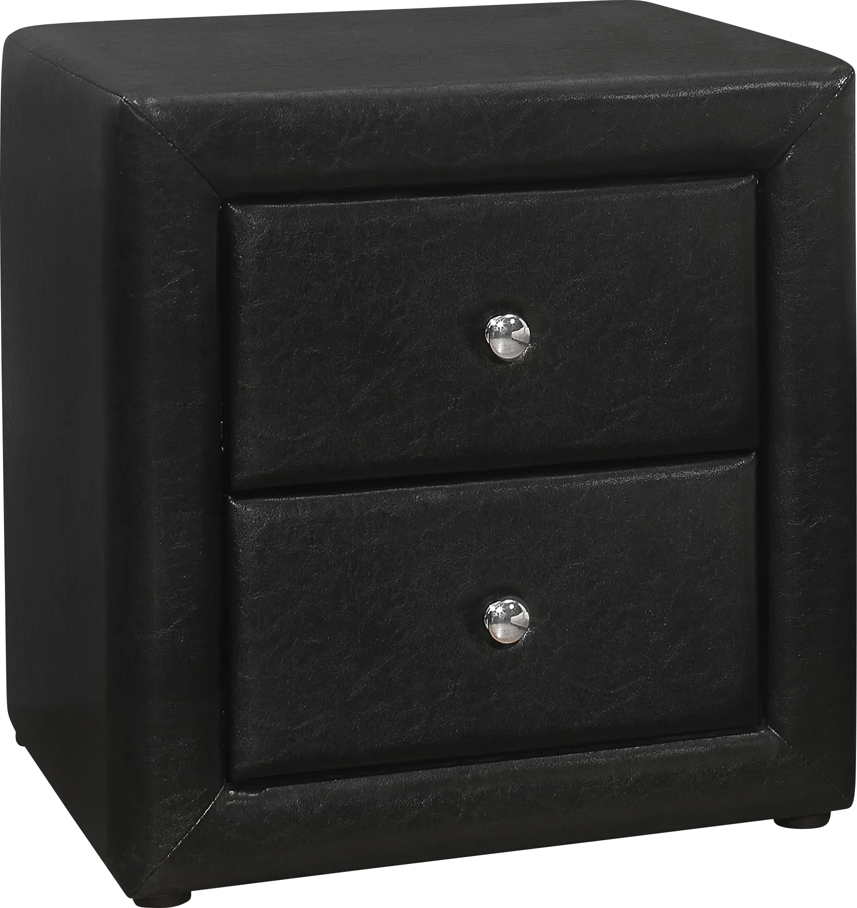 Stomner Black Nightstand - Image 1