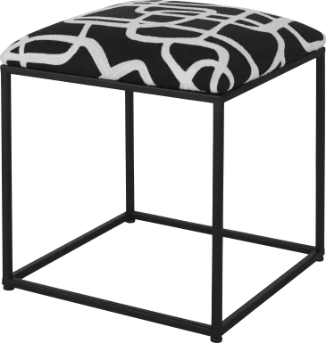 Annera Black Accent Bench