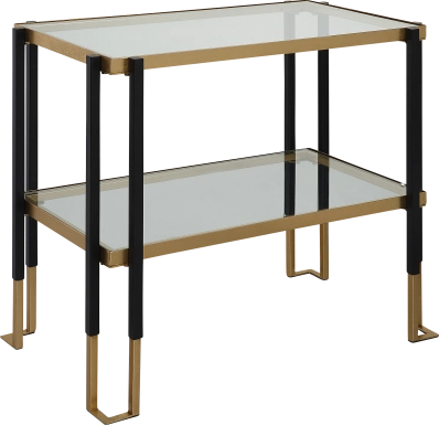 Farajen Gold Accent Table