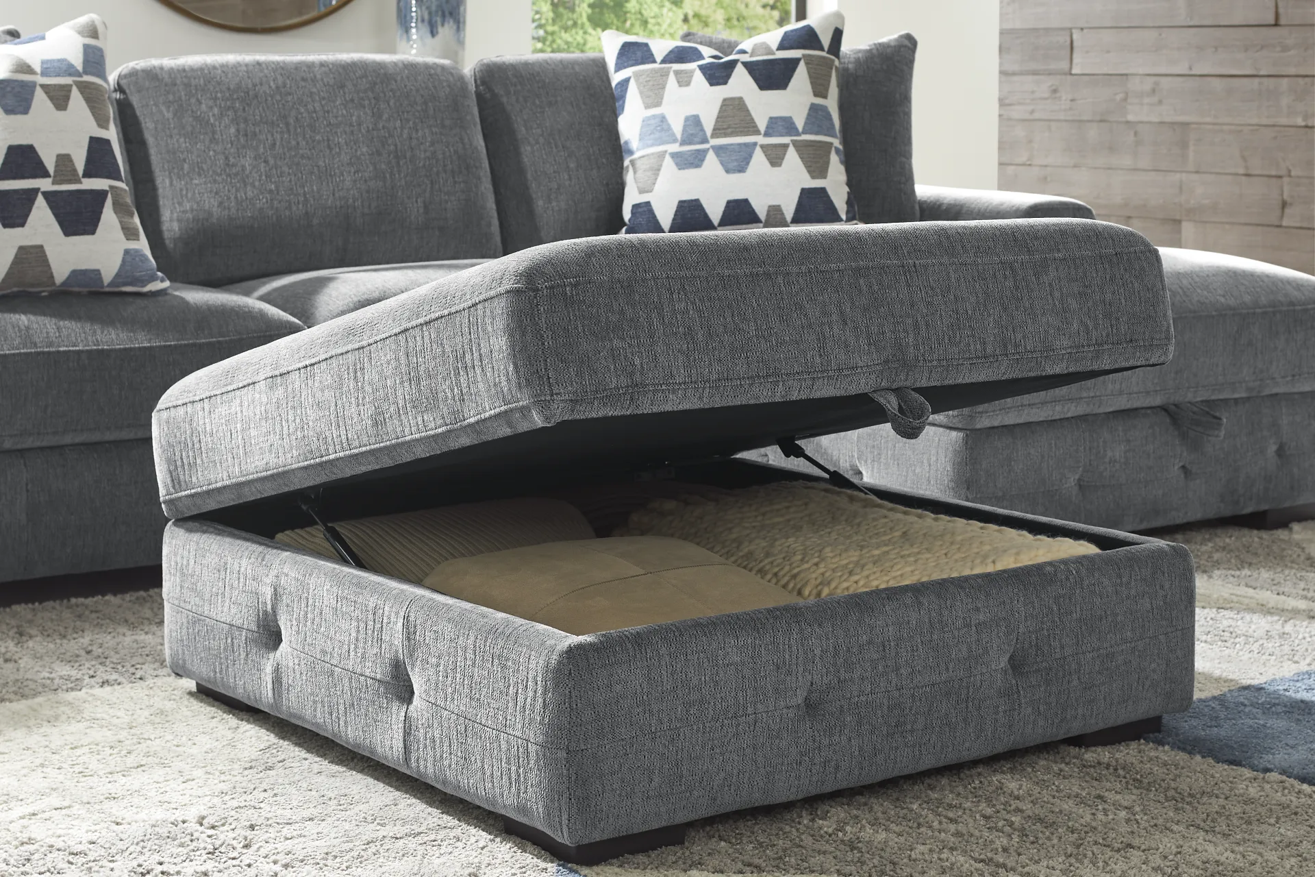 Marcola Ash Storage Cocktail Ottoman - Image 4