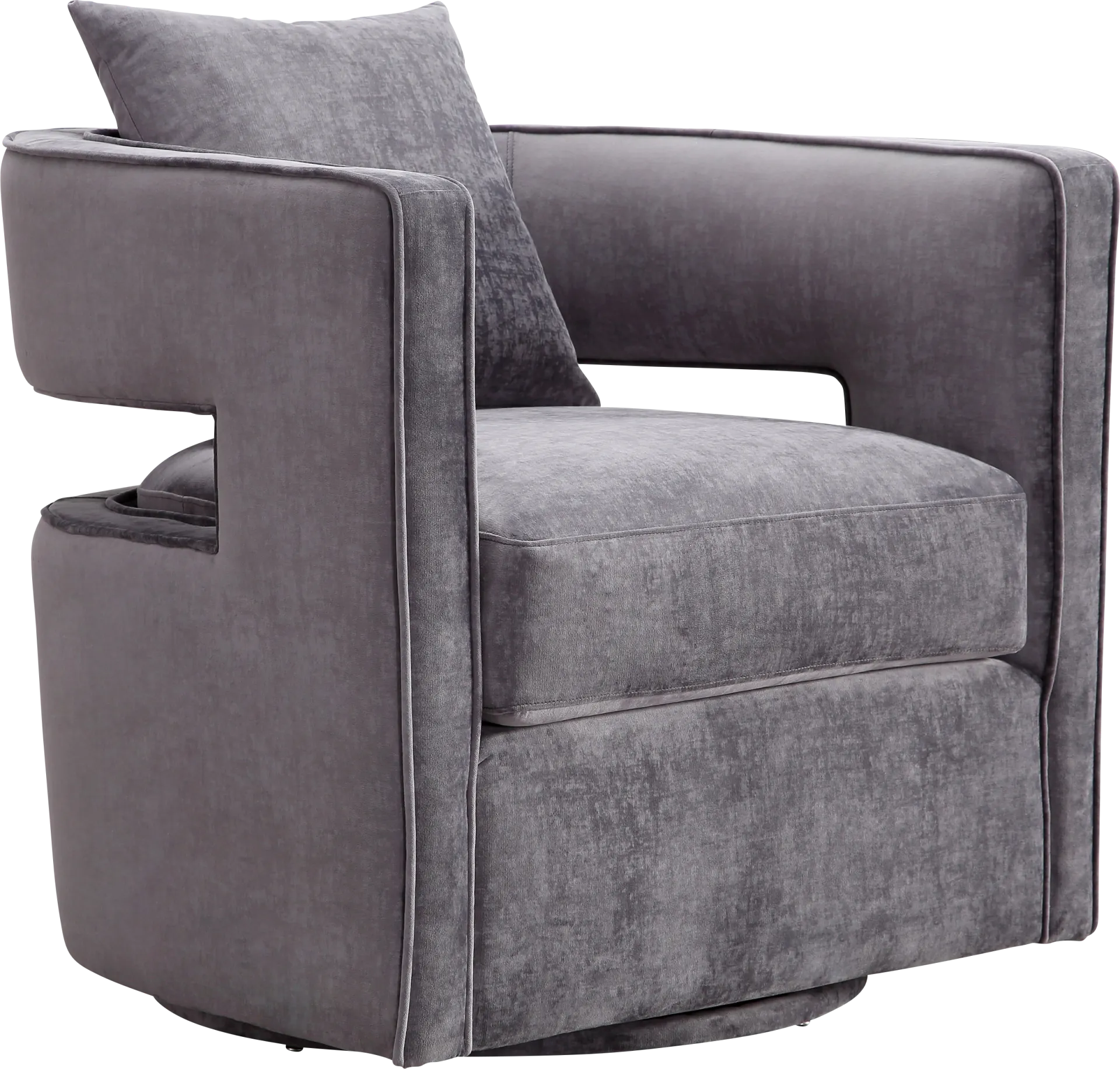 Endalyn Gray Accent Chair - Image 1
