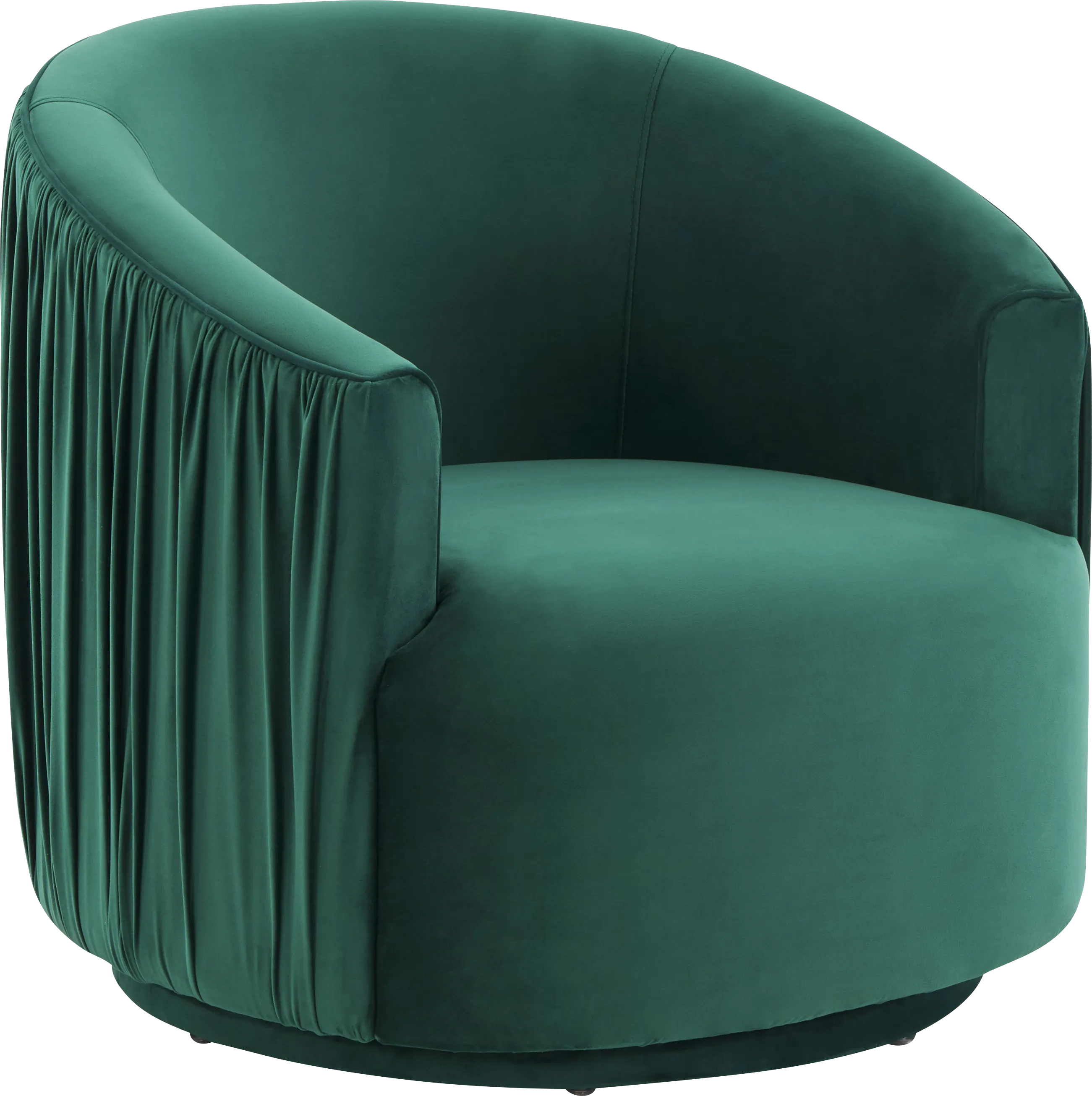 Spandra Green Accent Chair - Thumbnail - Image 1