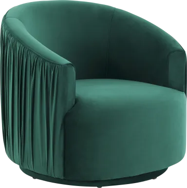 Spandra Green Accent Chair