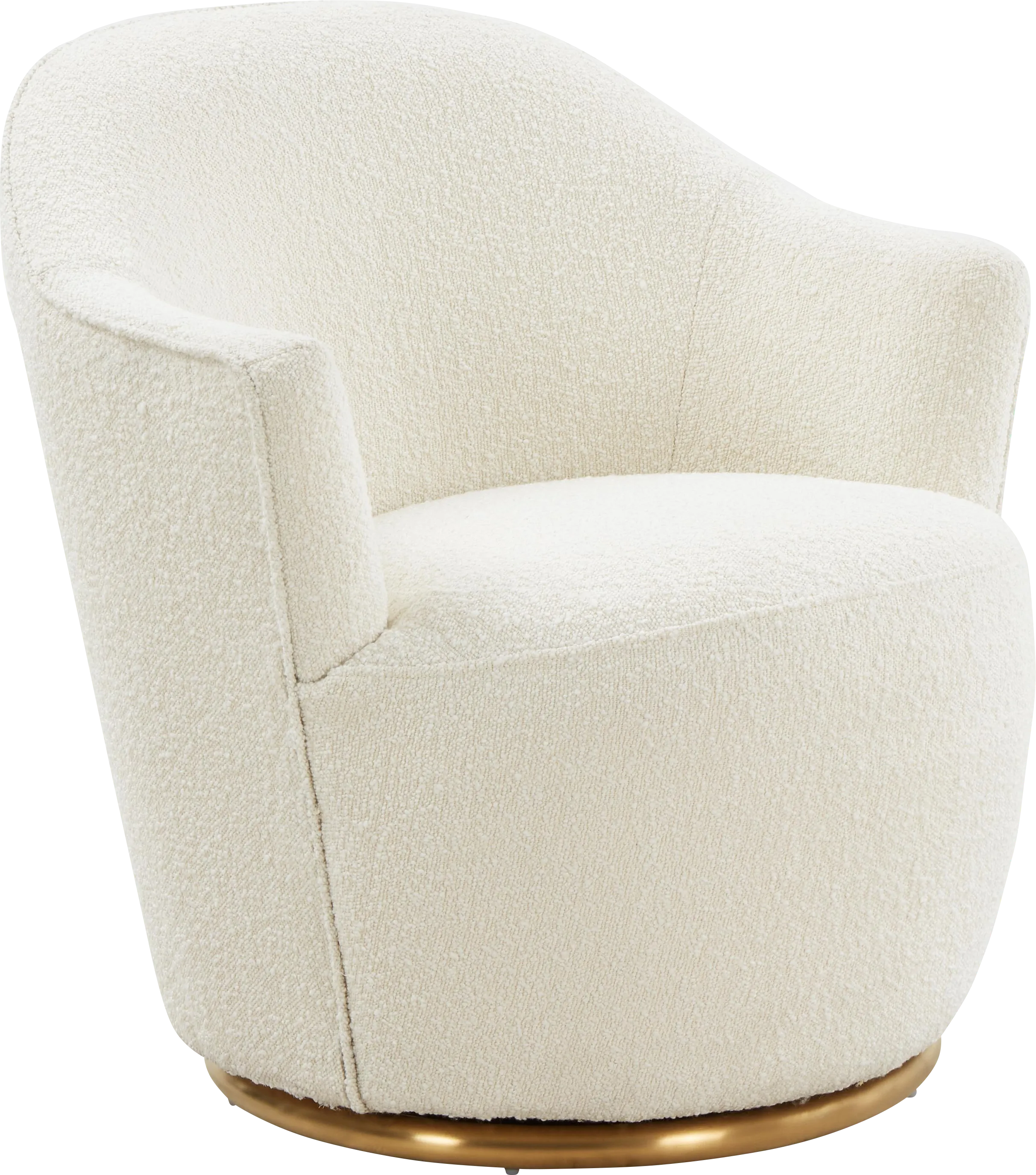 Novaelle Cream Accent Chair - Thumbnail - Image 1