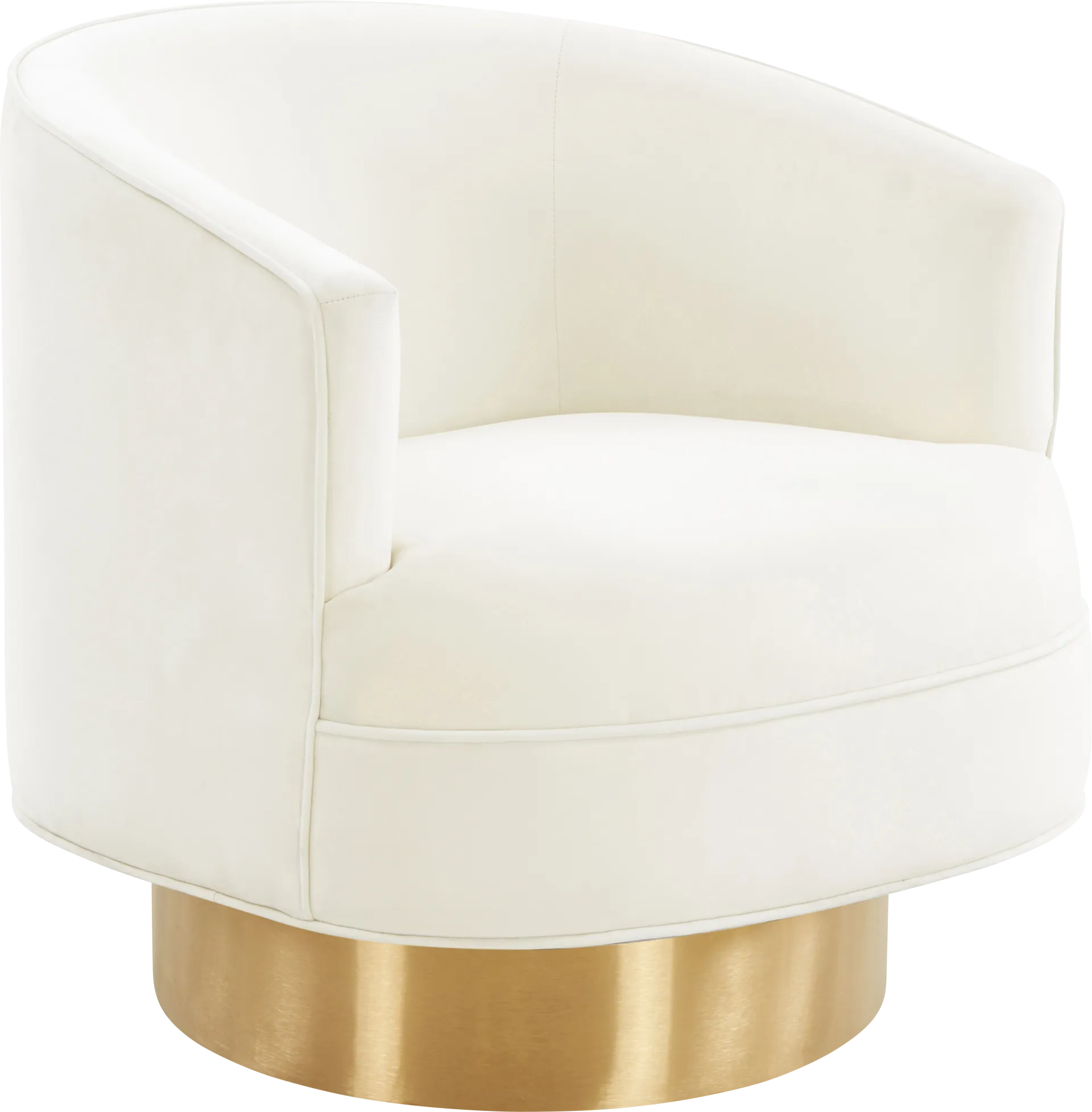 Toleah Cream Accent Chair - Image 1