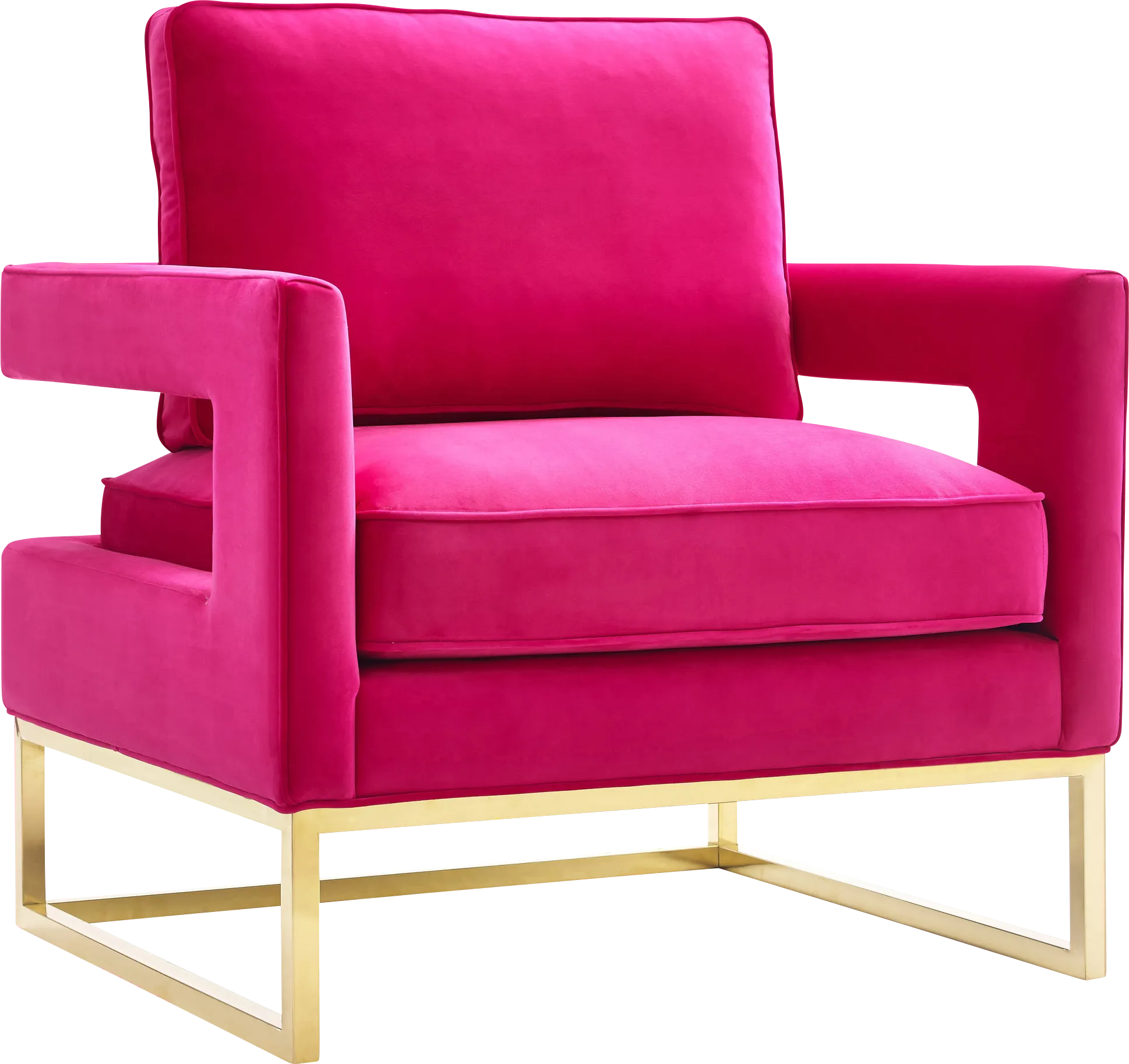 Belldid II Pink Accent Chair - Thumbnail - Image 1