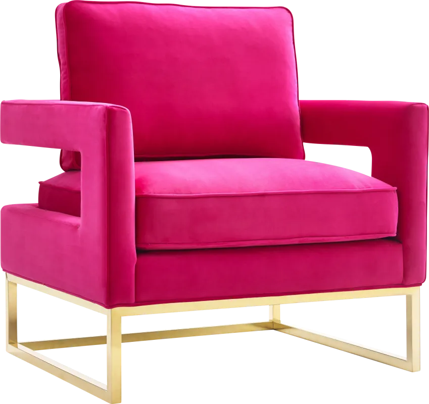 Belldid II Pink Accent Chair