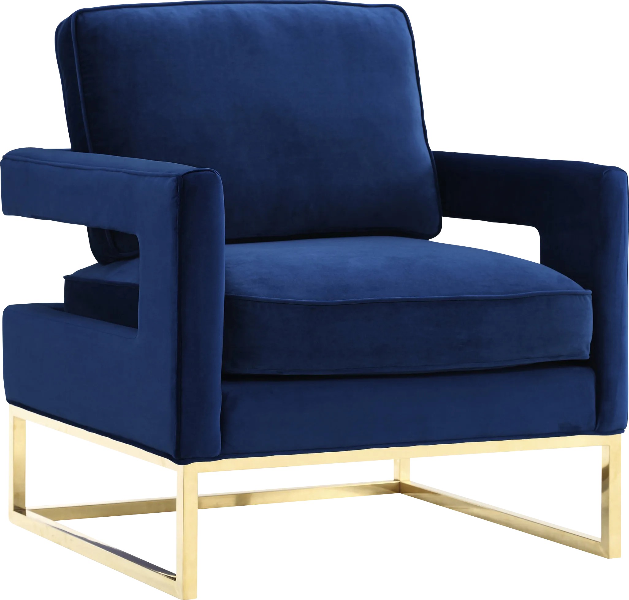 Belldid II Navy Accent Chair