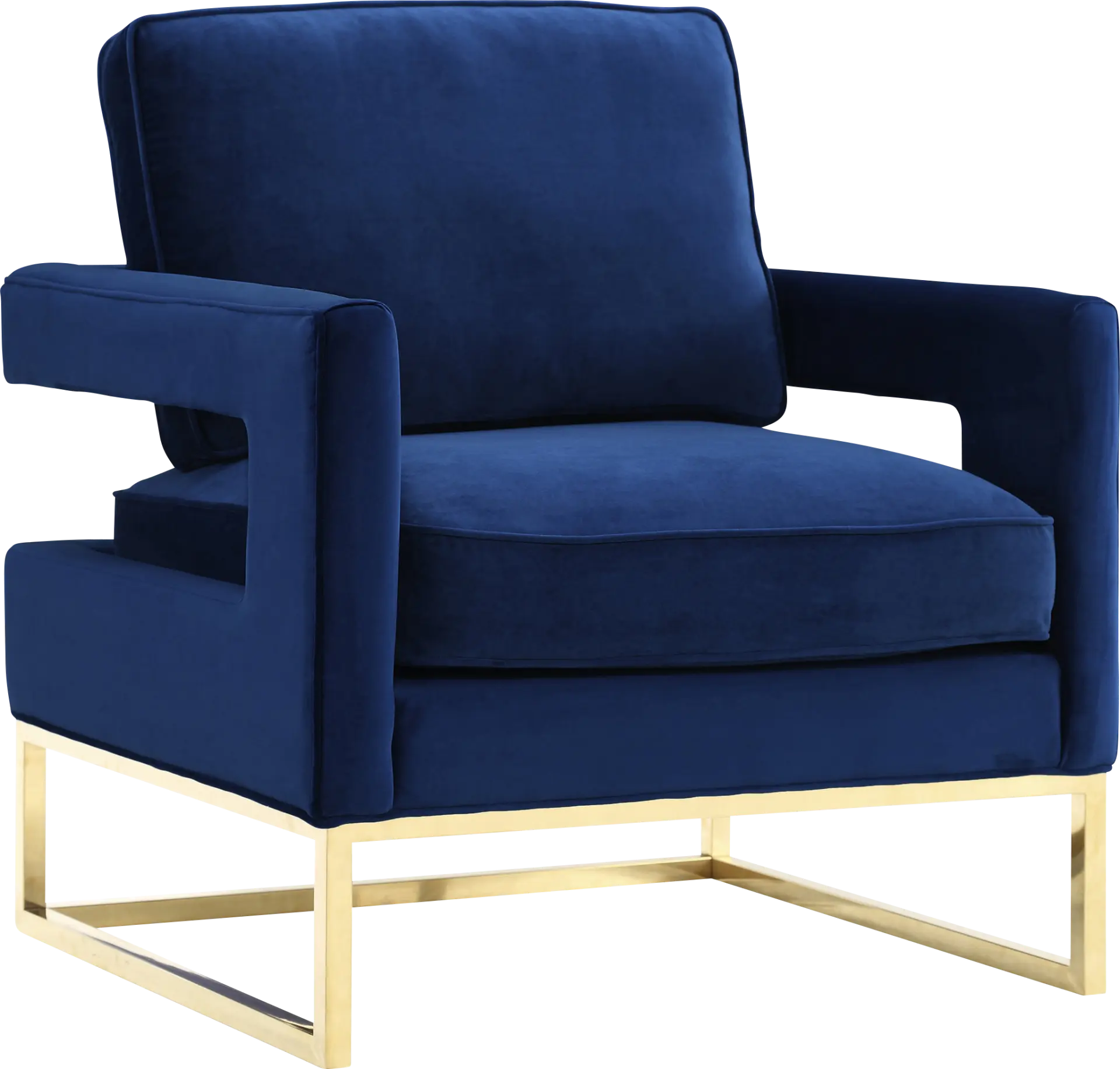 Belldid II Navy Accent Chair