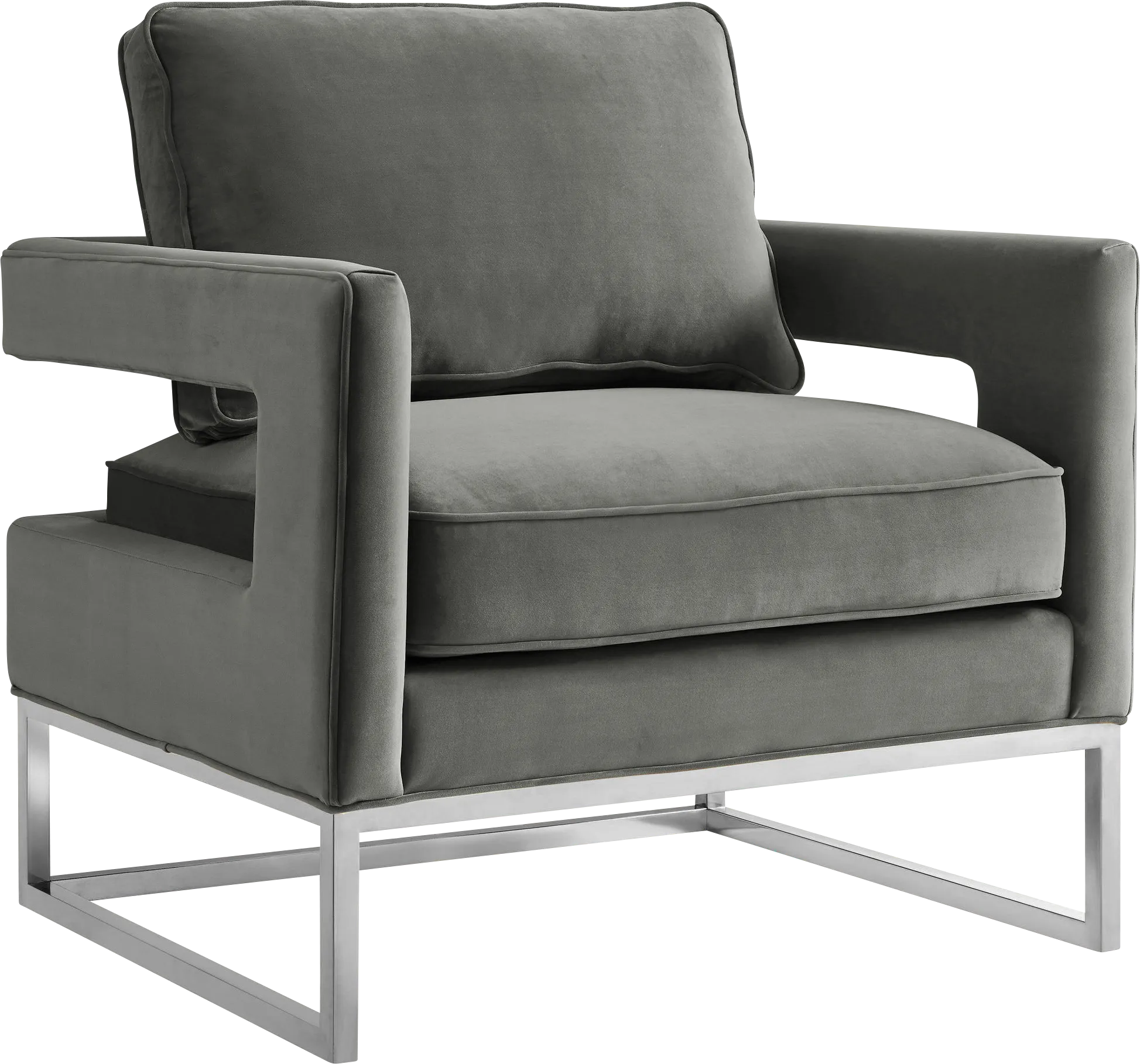 Belldid III Gray Accent Chair