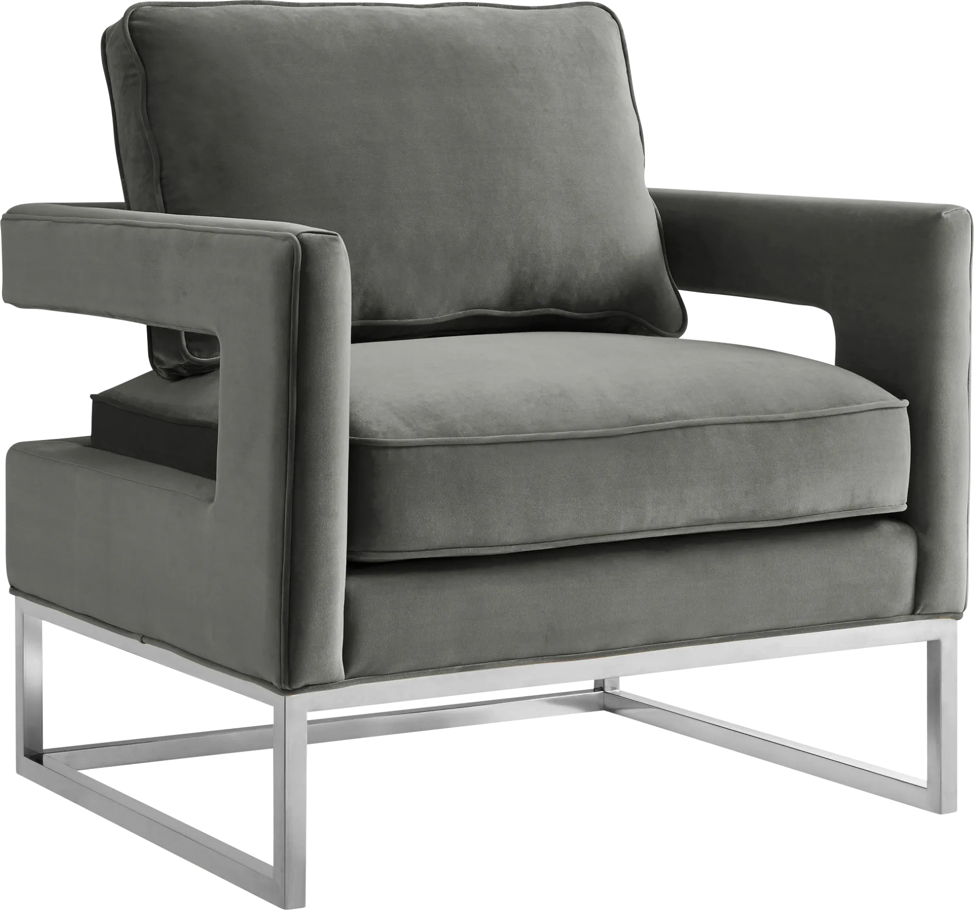 Belldid III Gray Accent Chair - Image 1