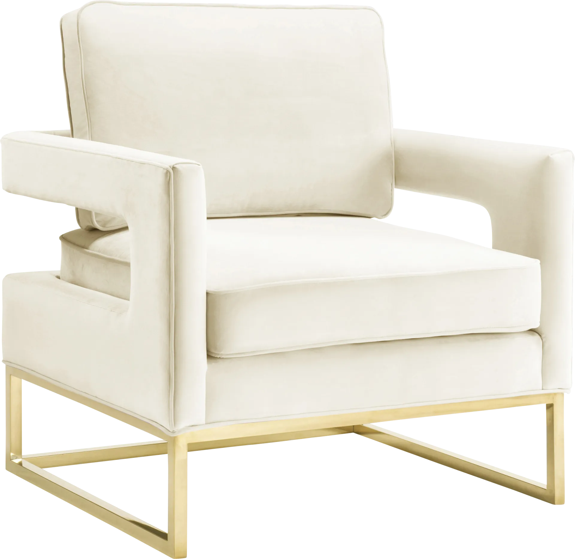 Belldid II Cream Accent Chair - Image 1
