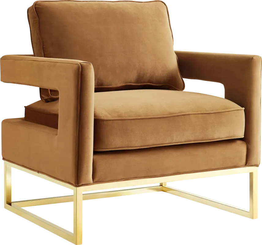 Belldid II Cognac Accent Chair