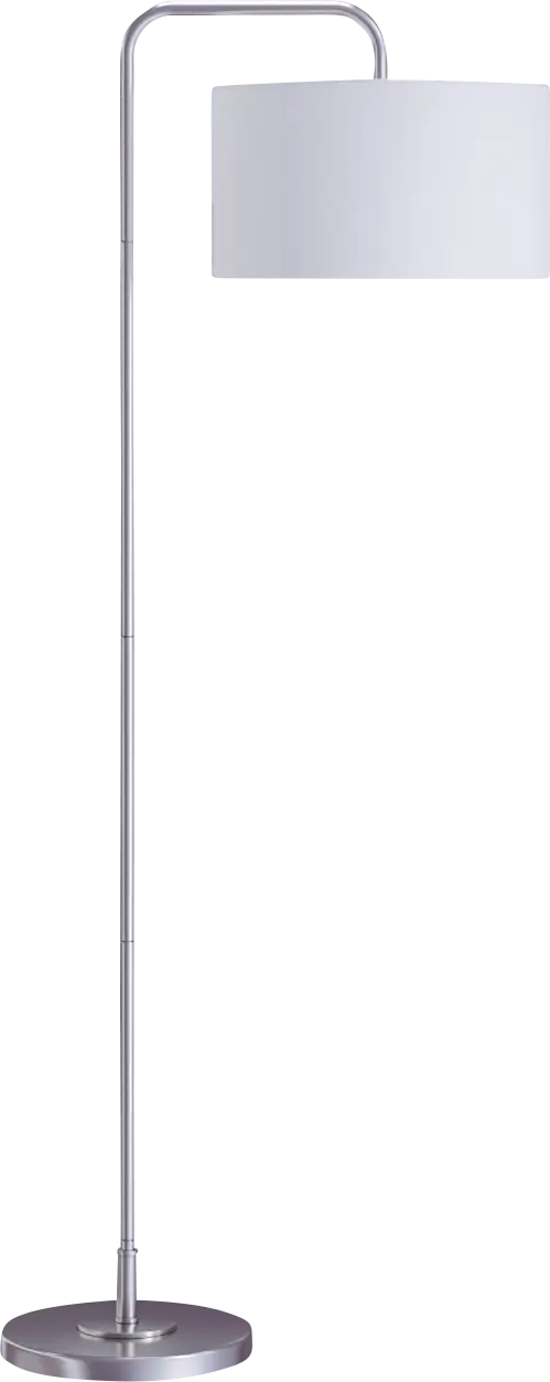 Regalia Gate Silver Floor Lamp