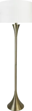 Daey Drive Gold Floor Lamp
