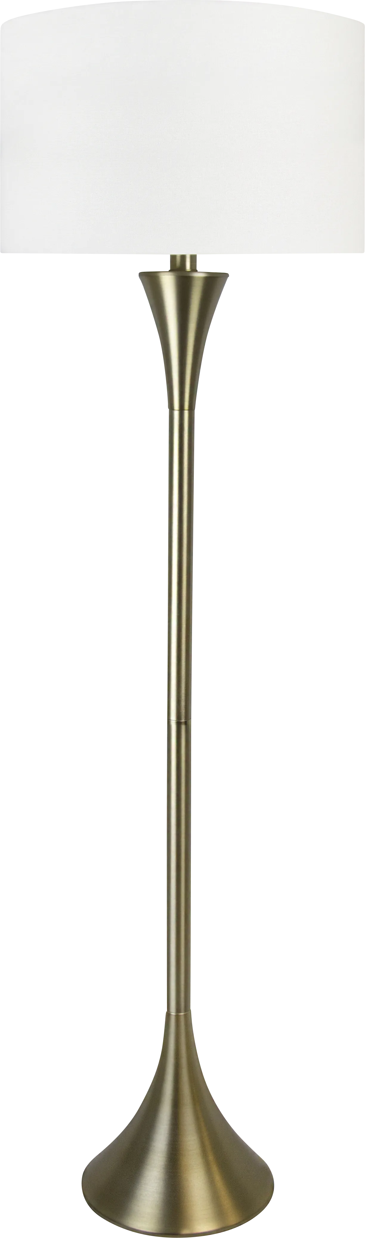 Daey Drive Gold Floor Lamp - Image 1
