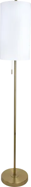 Patricia Boulevard Gold Floor Lamp