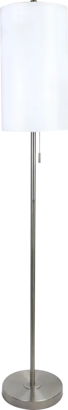 Patricia Boulevard Silver Floor Lamp