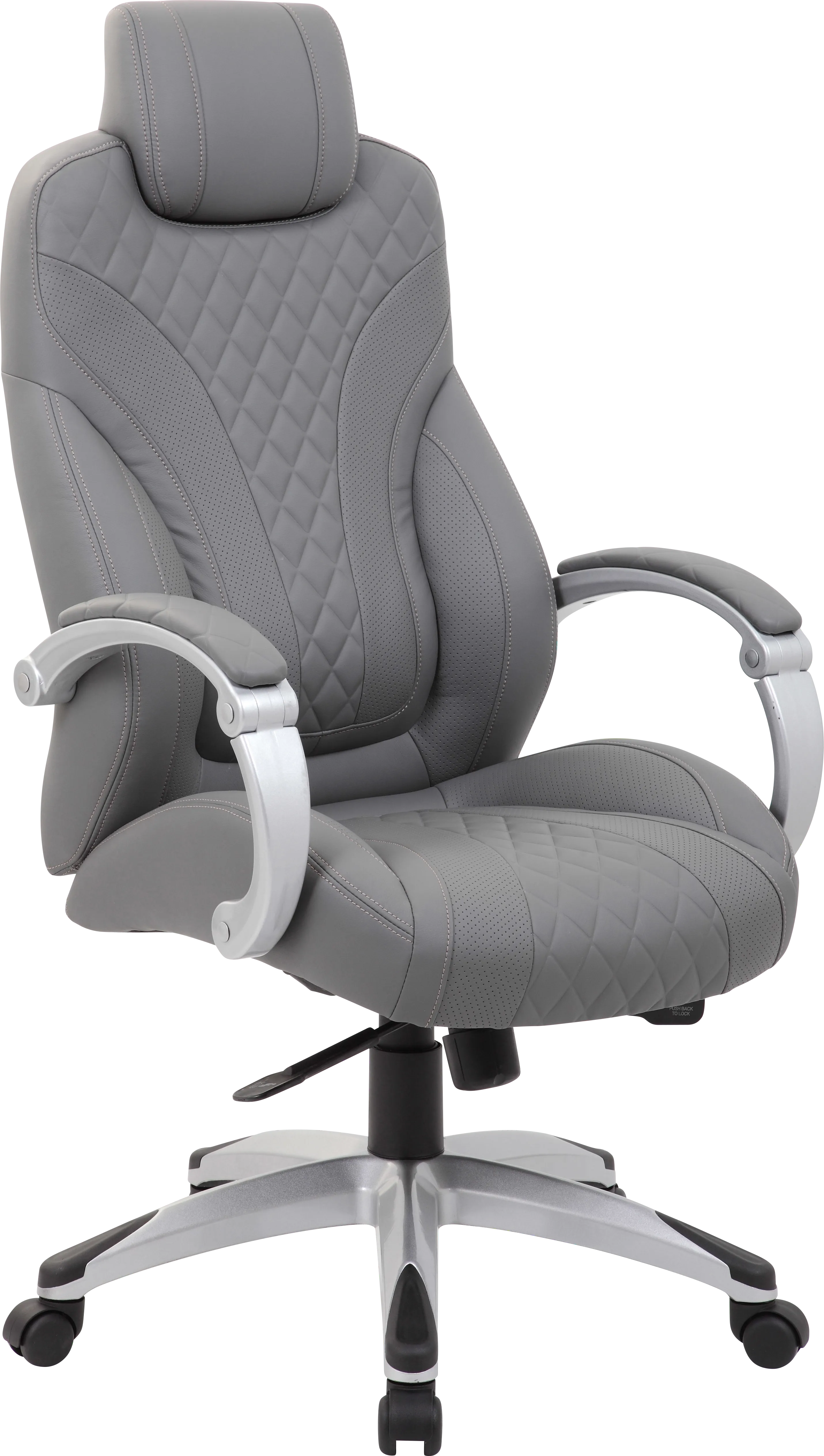 Bagend Gray Office Chair - Thumbnail - Image 1