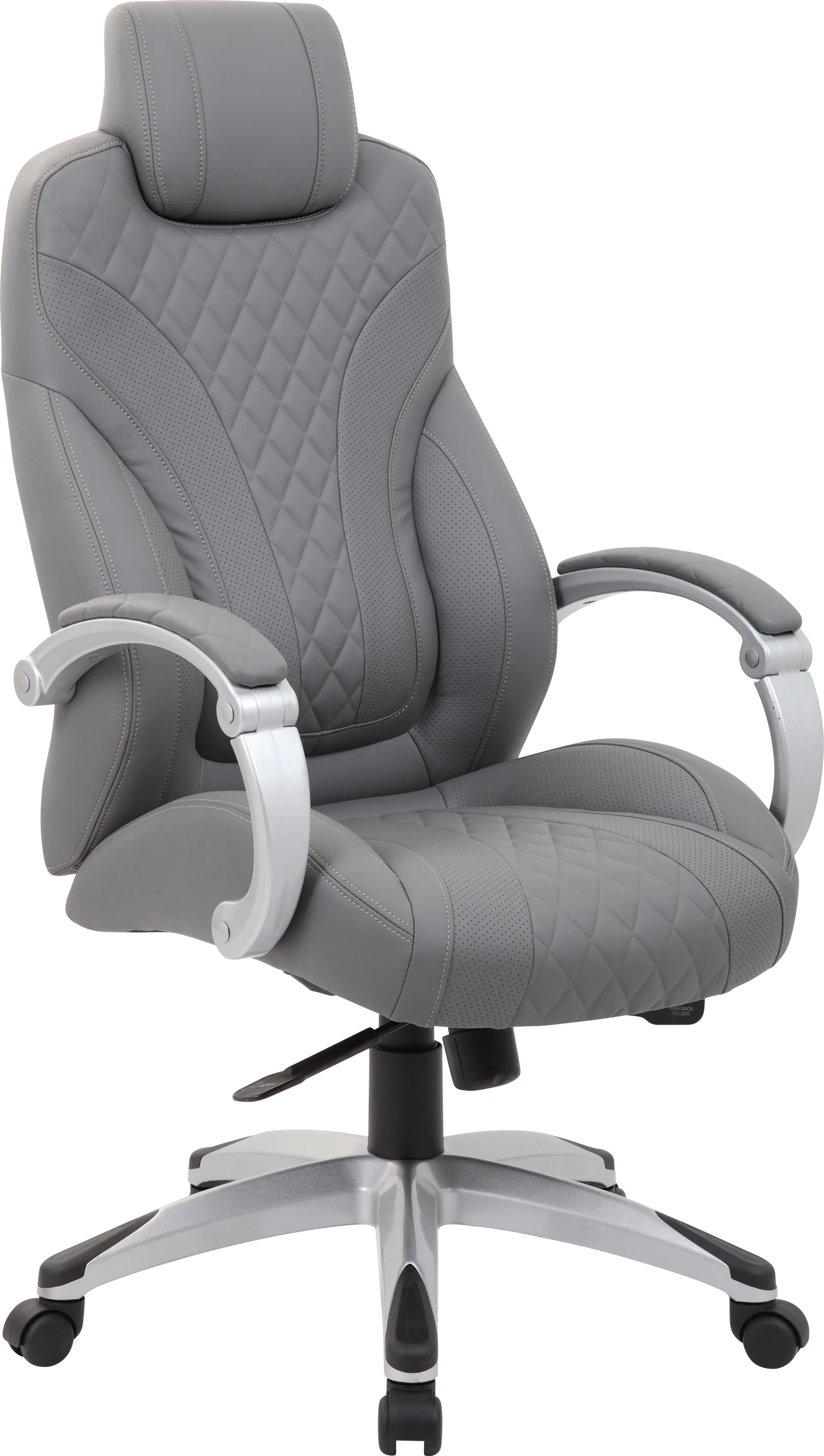 Bagend Gray Office Chair - Image 1