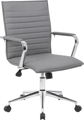 Bergdale Gray Office Chair
