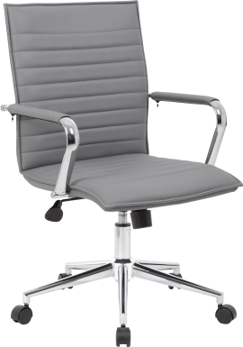 Bergdale Gray Office Chair