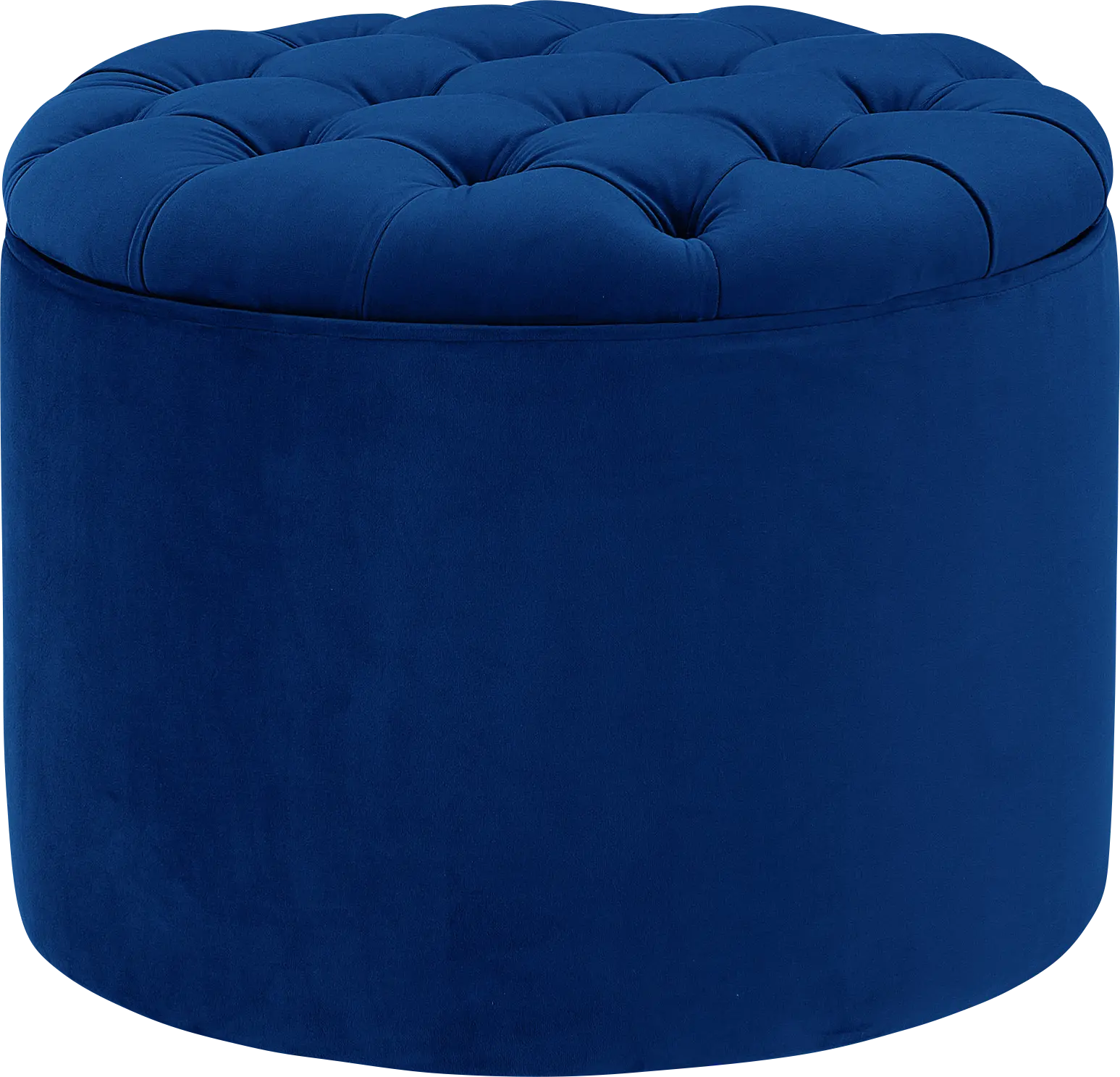 Candellar Navy Storage Ottoman