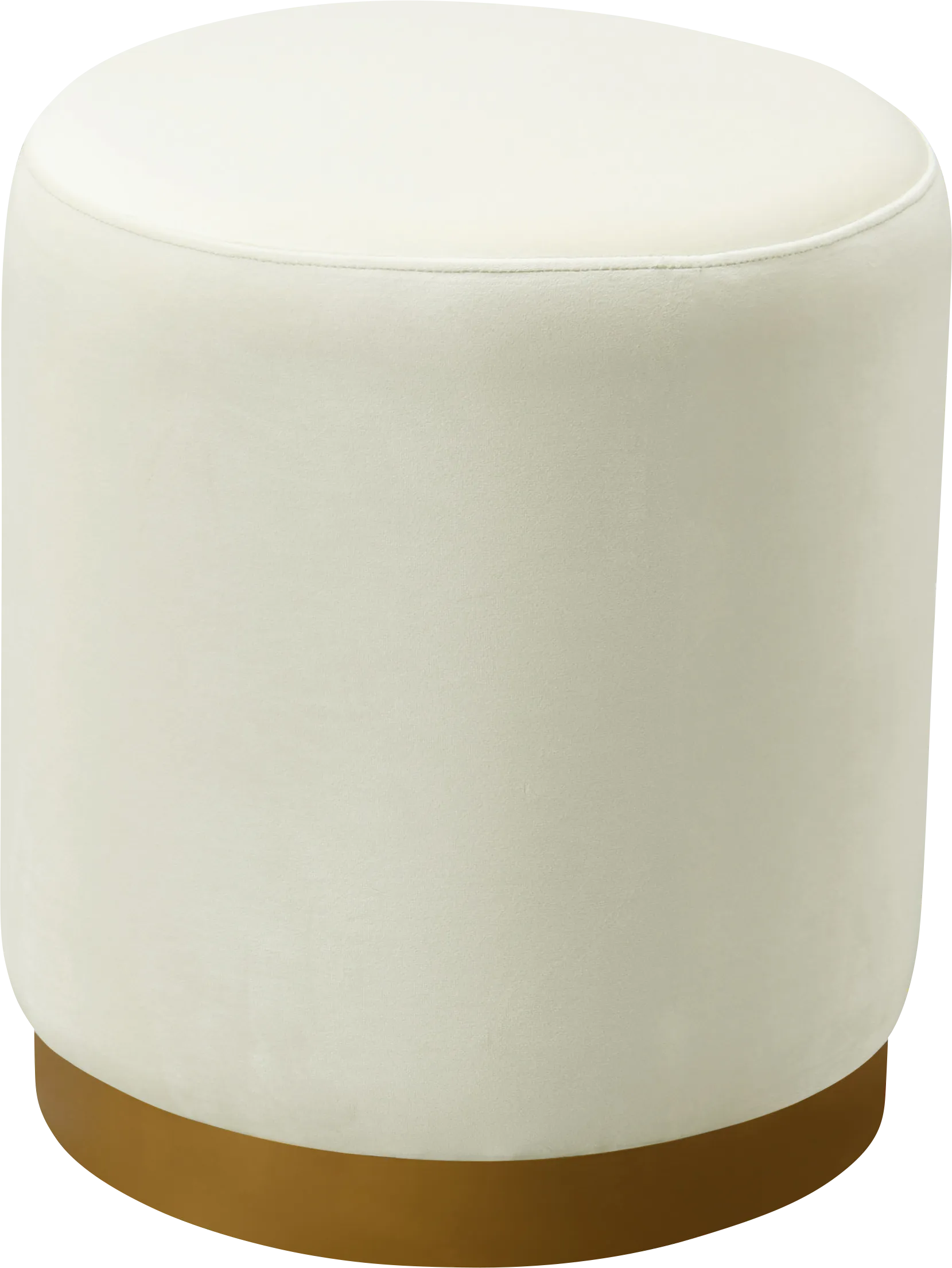 Talia Ren Cream Ottoman - Thumbnail - Image 1