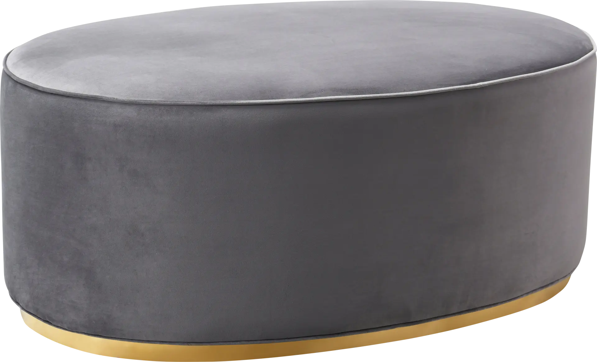 Stoella Gray Ottoman