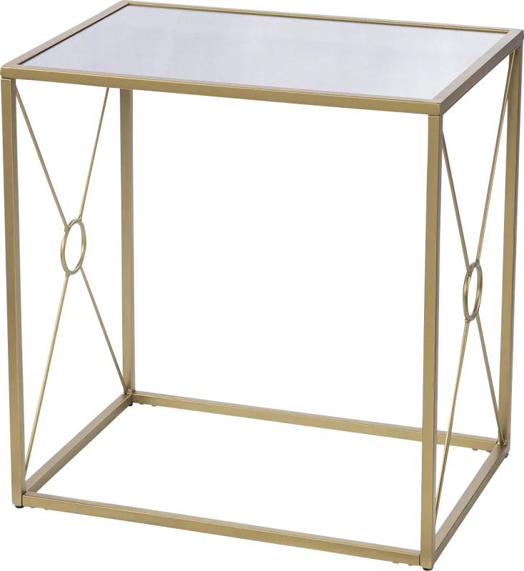 Faneher Gold End Table