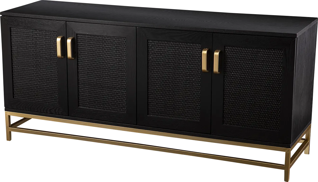 Brendle Black 55 in. Console