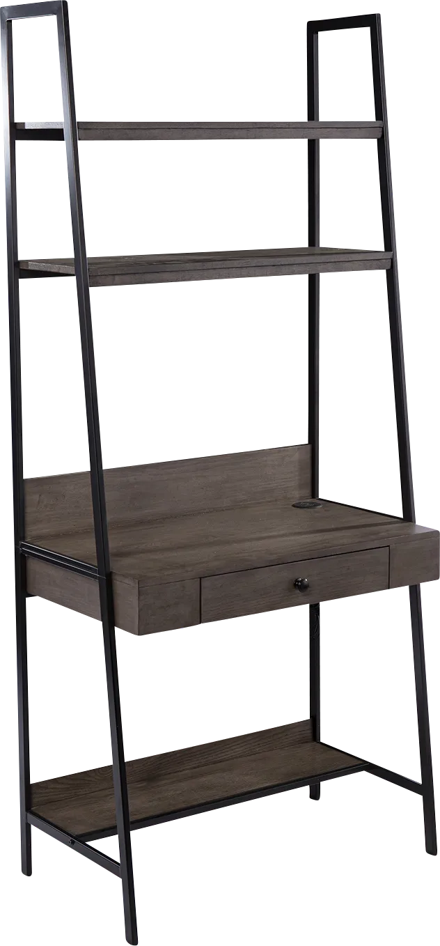 Taite Gray Desk - Thumbnail - Image 1