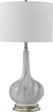 Balnor White Table Lamp