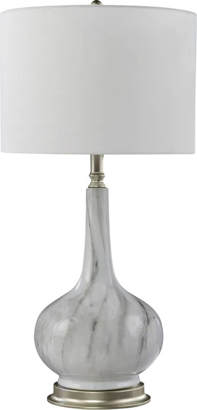 Balnor White Table Lamp