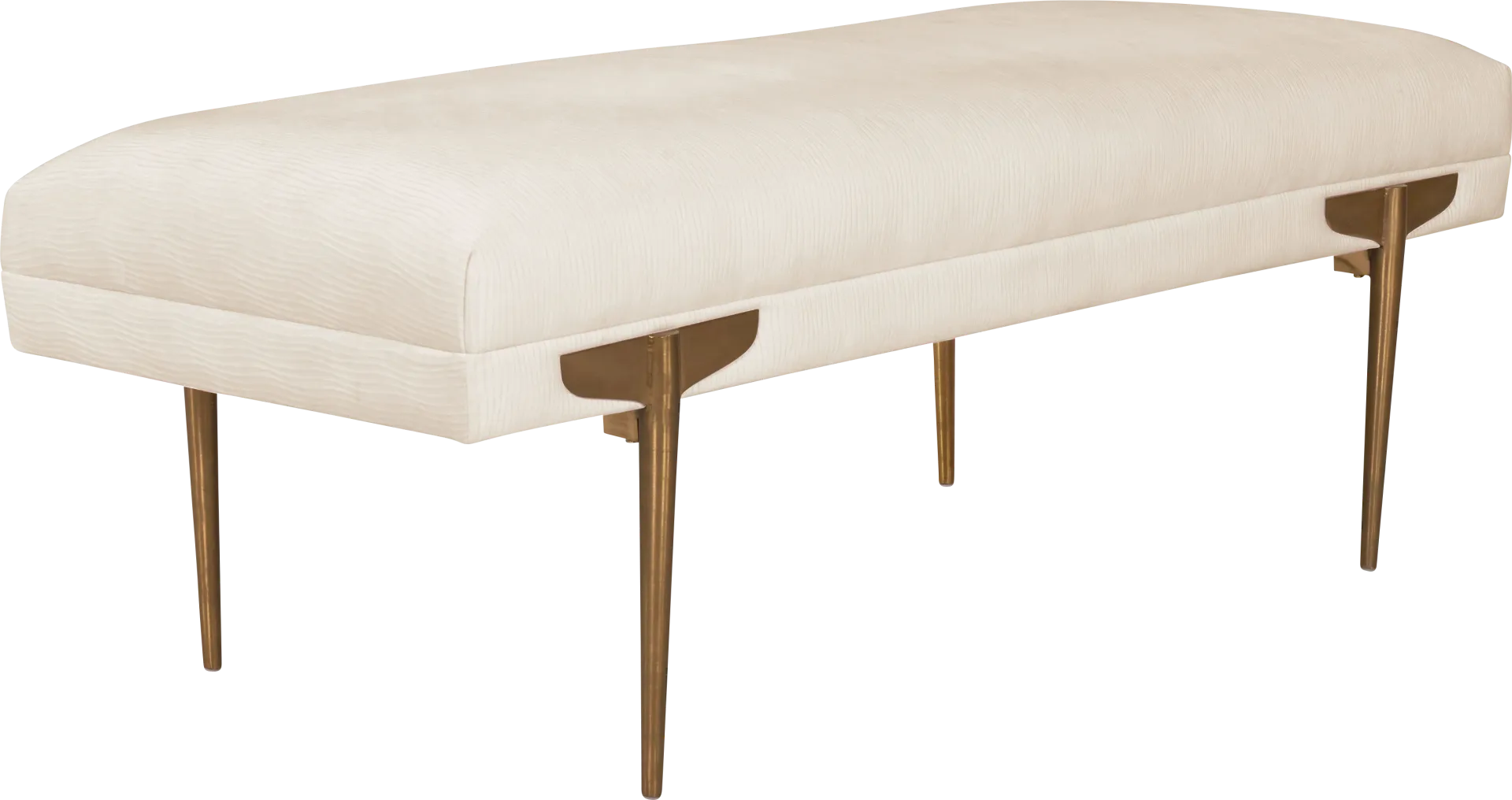 Taresa White Bench - Image 1