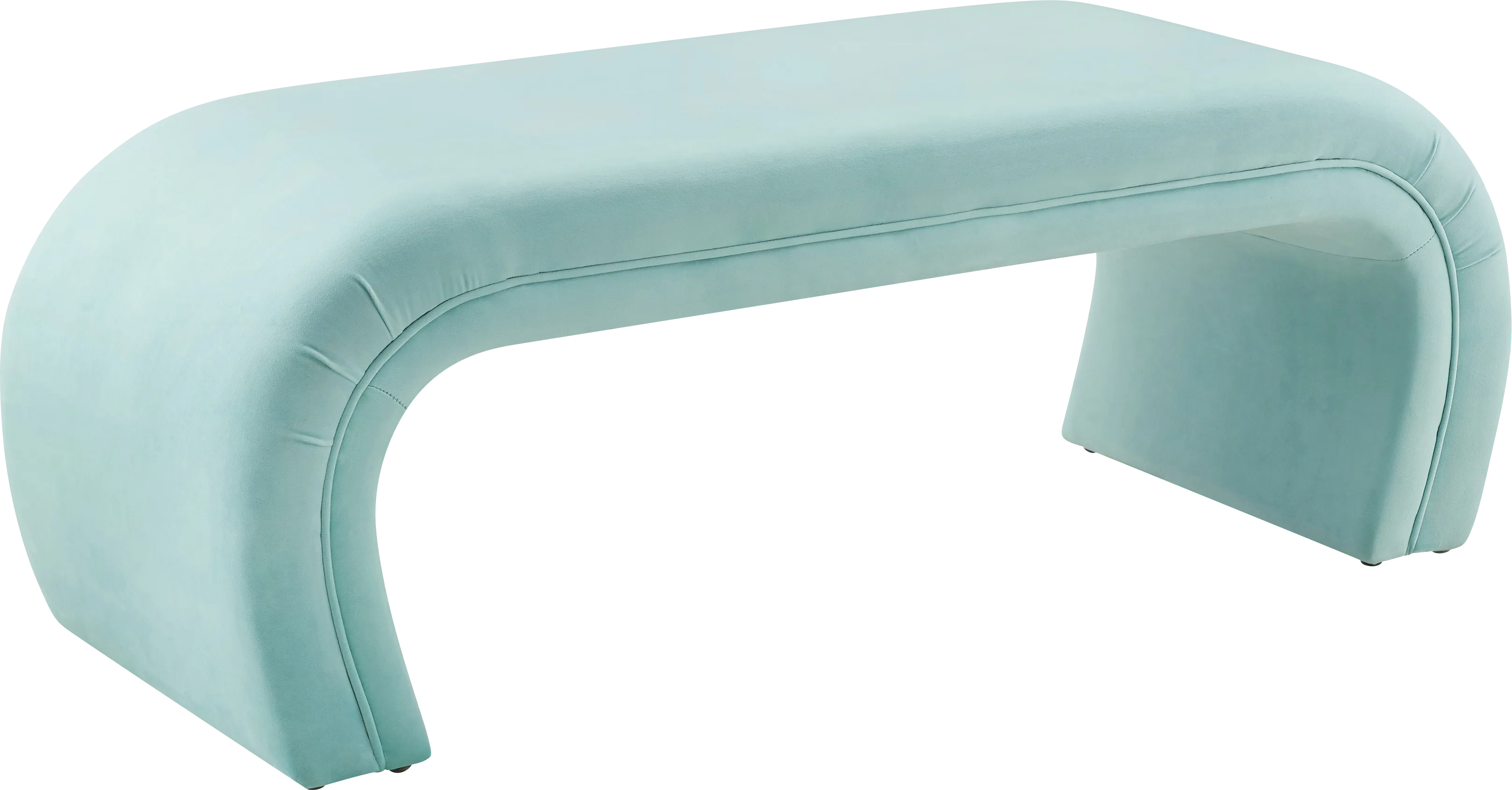 Emalia Light Blue Bench - Thumbnail - Image 1