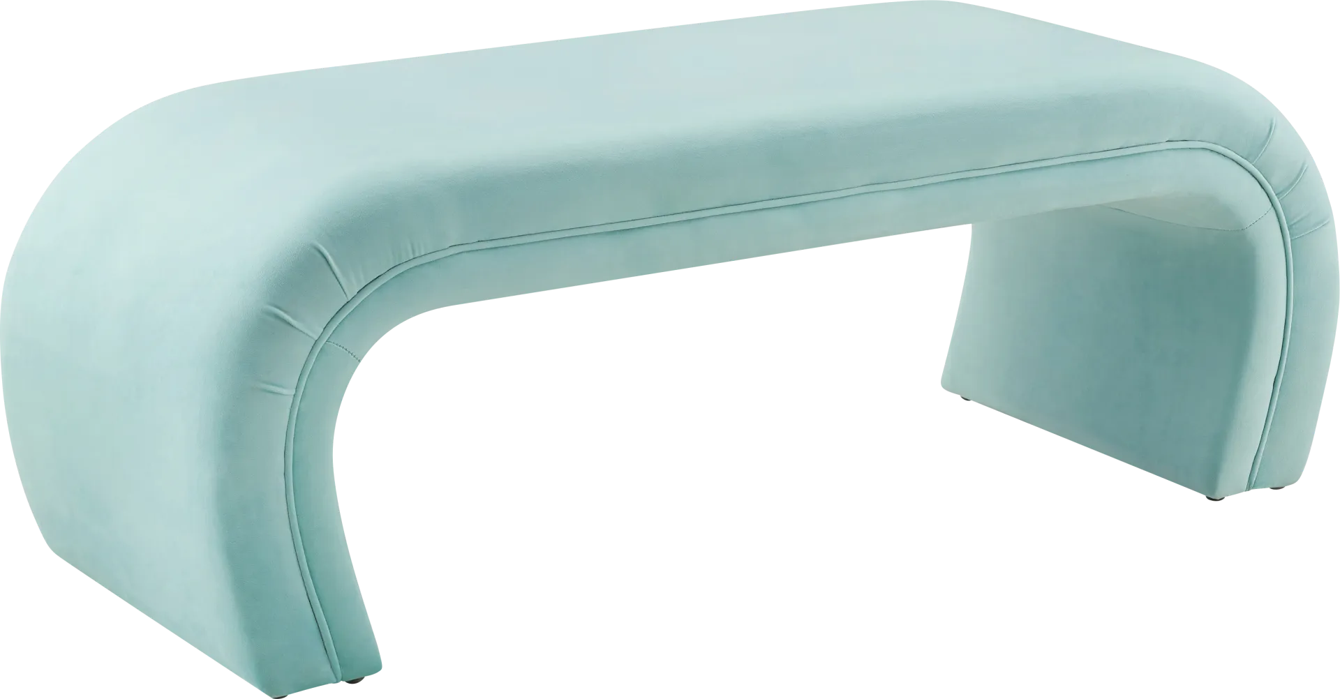 Emalia Light Blue Bench - Image 1