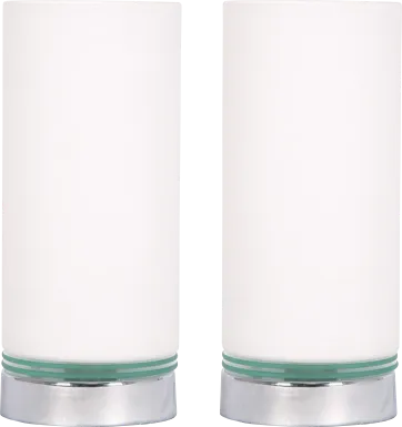 Reid Trail White Table Lamps, Set of 2