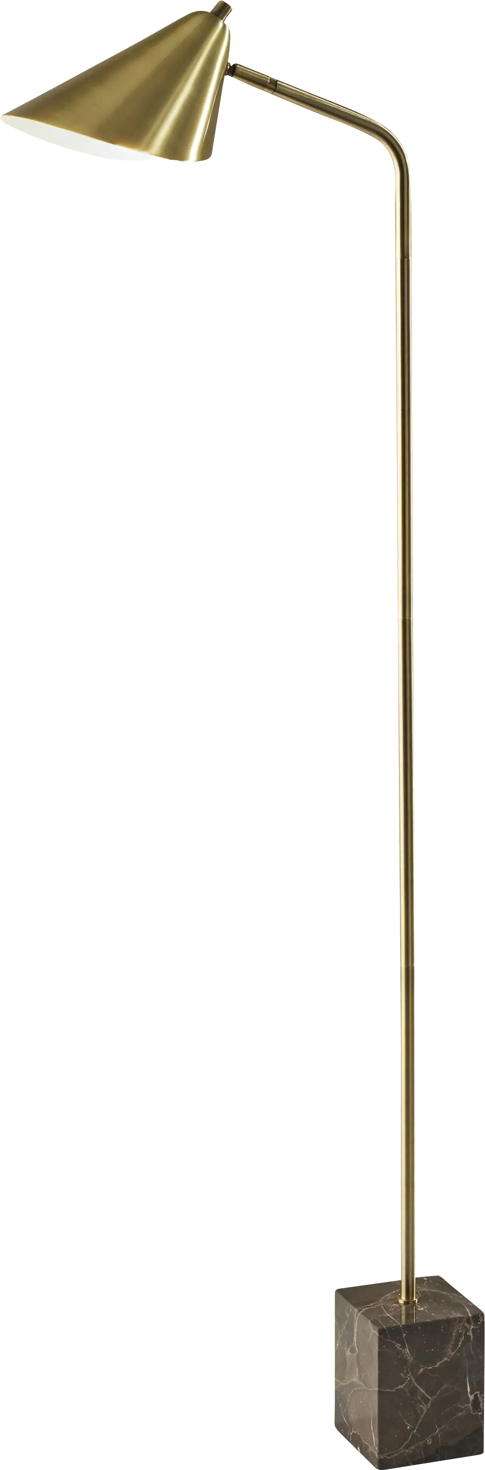 Cambrian Way Brass Floor Lamp