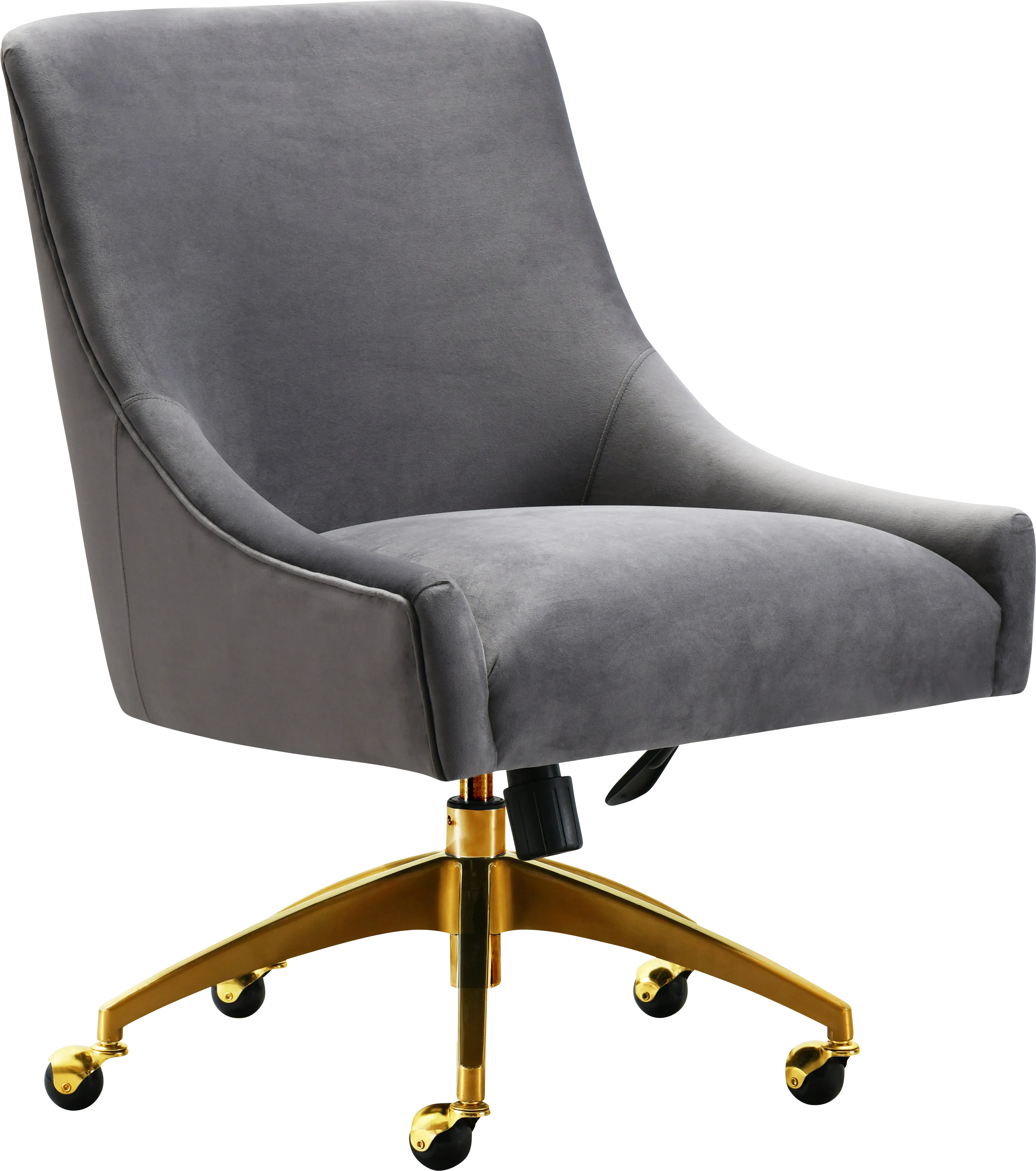 Bedera Gray Desk Chair - Thumbnail - Image 1